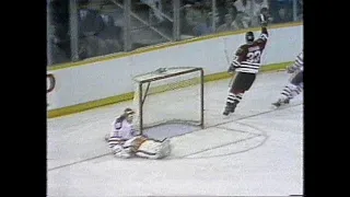 Chicago Blackhawks Edmonton Oilers Oct. 30, 1988