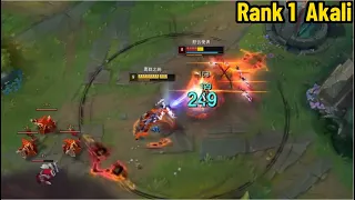 Rank 1 Akali: This 1200LP Akali is NEXT LEVEL!