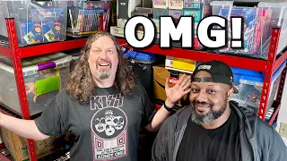 Insane Storage Room Tour!  Crazy Rare, $$$ & Hidden Gems (PS1, PS2, NEOGEO, GBA, GameCube, SNES)