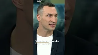 WLADIMIR KLITSCHKO: "Ich bin sehr beeindruckt von Frau Baerbock" | WELT #Shorts