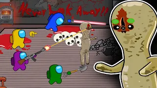 Among Us Animation vs. SCP-173 VS SCP-131 | 어몽어스 좀비 애니메이션