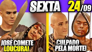 GÊNESIS - Capítulo 24/09 SEXTA - Resumo Completo Novela Gênesis 24 de SETEMBRO 2021