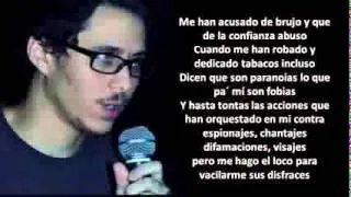 Canserbero Caras vemos corazones no sabemos con letra Nuevo 2014