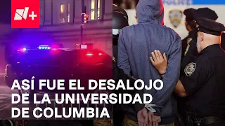 Cronología del desalojo de la Universidad de Columbia - En Punto