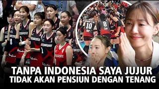 "Bangga pensiun di Indonesia" Curhat Haru song yi Berterima Kasih karena telah Alami kenangan Indah!