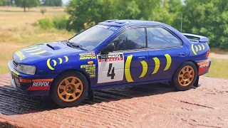 SUBARU IMPREZA 555 RAC RALLY 1995 C. MCRAE 1/18 IXO ALTAYA