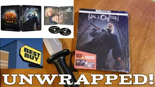 Halloween (2018) 4K Ultra HD Blu-Ray Best Buy Exclusive Steelbook : Unwrapped!