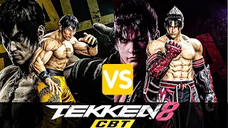 Tekken 8 | CBT | Law VS Jin Intense Gameplay