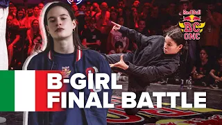 B-Girl Agne vs. B-Girl Alessandrina | Final | Red Bull BC One Cypher Italy 2023