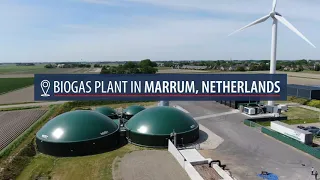 VIRTUAL TOUR: Manure Biogas Plant in Marrum, Netherlands