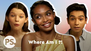Yara Shahidi shares how her Tinker Bell is different as cast plays 'Peter Pan' Trivia | POPSUGAR