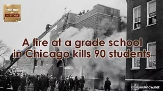 Students die in Chicago school fire December 01, 1958 This Day in History