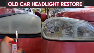 Hyundai i10 car headlights restore like new - #AutoExpertDev