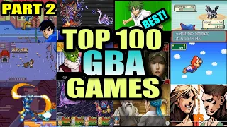 Top 100 Best Game Boy Advance (GBA) Games │PART 2│ Best GBA Games