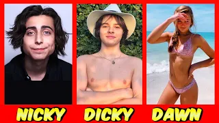 Nicky, Ricky, Dicky & Dawn 🔥 Then And Now