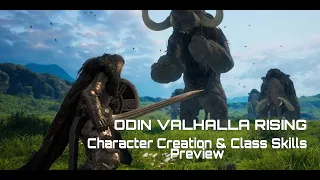 Odin Valhalla Rising KR on Mobile • Character Creation & Class Skills Preview