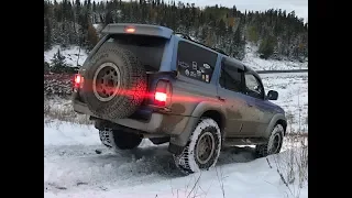 Toyota Hilux Surf Winter Overlanding in Canada