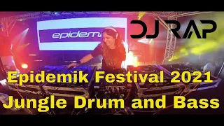 DJ Rap playing Live  New World Festival  7 Aug 2021 (jungle mix drum and bass)