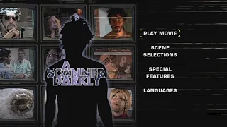 A Scanner Darkly 2006 DVD Menu Walkthrough