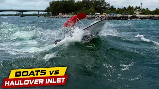 WHAT WERE THEY THINKING AT HAULOVER?? | Boats vs Haulover Inlet