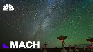 The Perseid Meteor Shower Puts On The Best Light Show Of The Year | Mach | NBC News