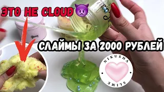 СЛАЙМЫ ОТ НИКУШИ ЗА 2000 РУБЛЕЙ РАЗОЧАРОВАЛИ 👿