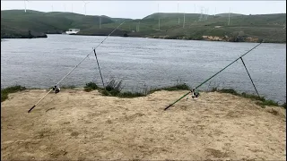 Sat 03/09/24 fishing started at Bethany Reservoir,Crab Cove, end at Ballena Marina 😞