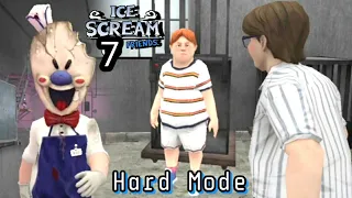 Ice Scream 7 In Hard Mode Full Gameplay ( Unofficial Game )