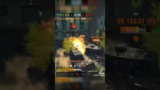 POOR TIGER II 💥 DOUBLE RAM 💥 WOTB ⚡ WOTBLITZ ⚡ WORLD OF TANKS BLITZ GAMEPLAY ⚡