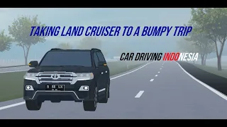 Taking my Land cruiser to a bumpy trip! - Car driving Indonesia V5.
