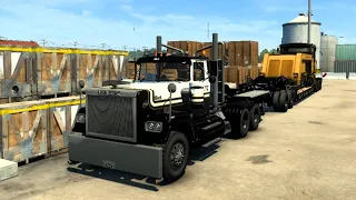 Mack Superliner | Heavy Machine Load | American Truck Simulator| Gameplay PXN V9 | PC