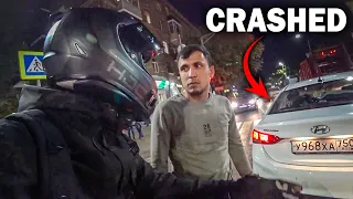 BIKER CONFRONTS DRIVER WHO HIT HIM |  BEST OF THE WEEK 2021