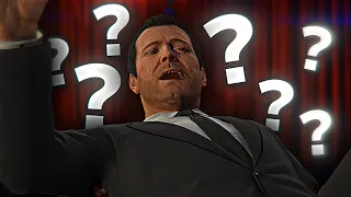 The entire GTA 5 story but Michael has schizophrenia