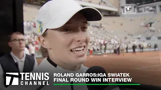 Iga Swiatek Championship Interview | Roland Garros 2023 Final