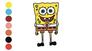 How to Draw SpongeBob SquarePants | Fun and Easy for Kids!