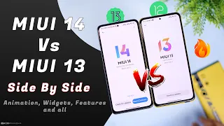 MIUI 14 Vs MIUI 13 FULL COMPARISON ⚡⚡ | MIUI 14 vs MIUI 13 SIDE BY SIDE COMPARISON