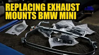 How To Replace Exhaust Mounts BMW New Mini.