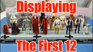 Displaying The First 12 - Vintage Star Wars - Action Figures!