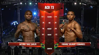 Антонио Карлос Рибейро vs. Фабиано Фернандез | Antonio Carlos Ribeiro vs. Fabiano Fernandes | ACB 73