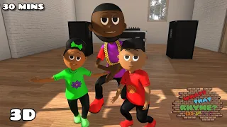 ABC Dance Rap | Alphabet Dance Slide Song + More Nursery Rhymes & Rap Kid Songs