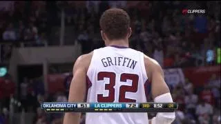 [HD] Blake Griffin Dunks Over Kendrick Perkins (Dunk of the Year)