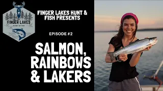 FINGER LAKES FISHING - SALMON, RAINBOW TROUT & LAKE TROUT