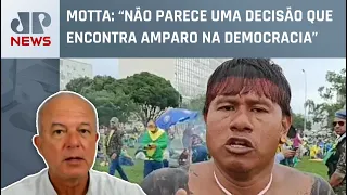 Confira as notícias sobre as manifestações em Brasília após prisão do cacique Tsererê