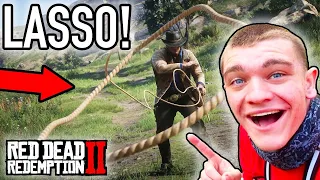 I LEARNED HOW TO LASSO! Red Dead Redemption 2 Pt.10 - Kendall Gray