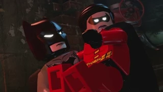 LEGO Batman 3 - 100% Guide #1 - Pursuers in the Sewers (All Collectibles - Minikits, Red Brick, etc)