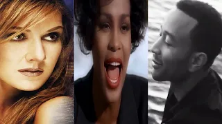 John Legend - All Of Me | Whitney Houston , Céline Dion (mix lyrics)