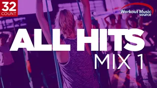 Workout Music Source // ALL HITS Mix 1 // 32 Count (130-135 BPM)