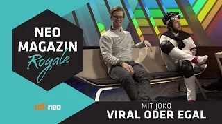 Viral oder egal: Joko Winterscheidt | NEO MAGAZIN ROYALE mit Jan Böhmermann - ZDFneo