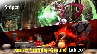 Dragon Nest Sea | AliceJAPAN Sniper " CloudyHail " Sunset Training Ground Lab 20 Run