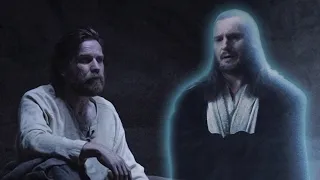 Wieso möchte Obi-Wan zu Qui-Gon sprechen?